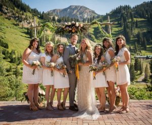 Summer Mountain Wedding at Alta Lodge