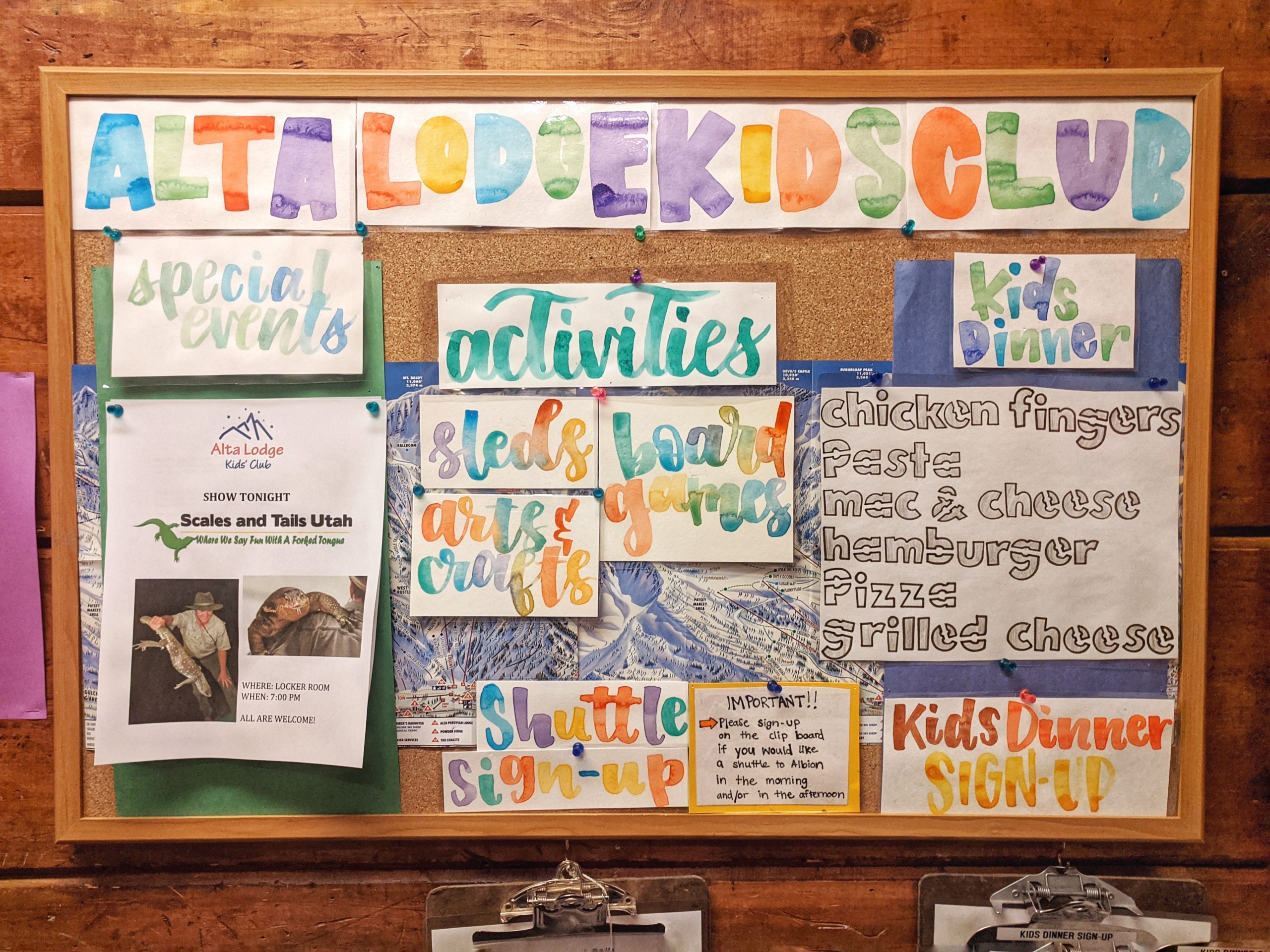 Kids and Family Programming at Alta Lodge