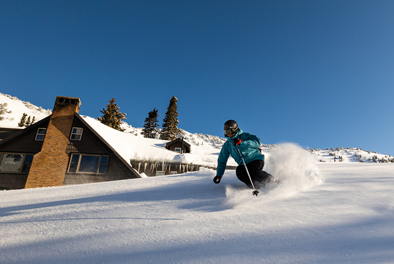 Mid-Winter–no blues at Alta