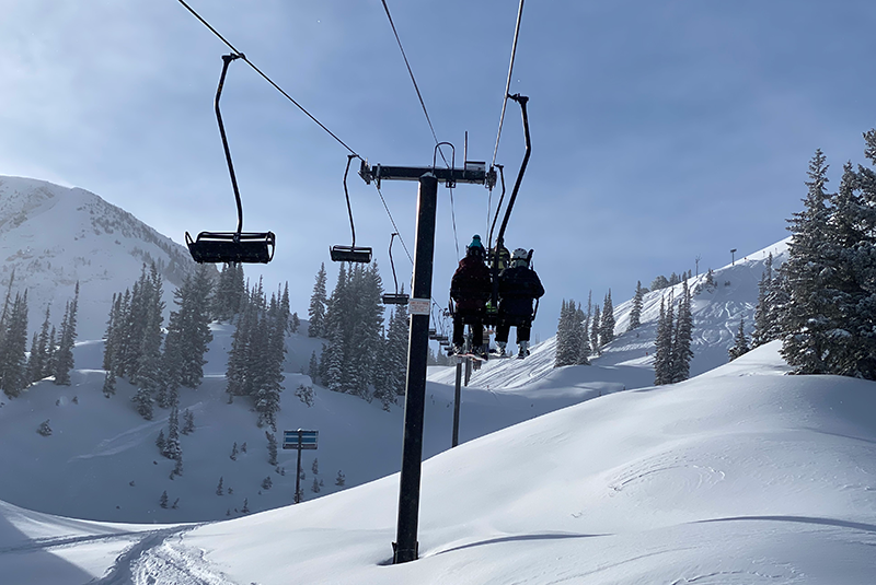 It’s Snowing in Alta